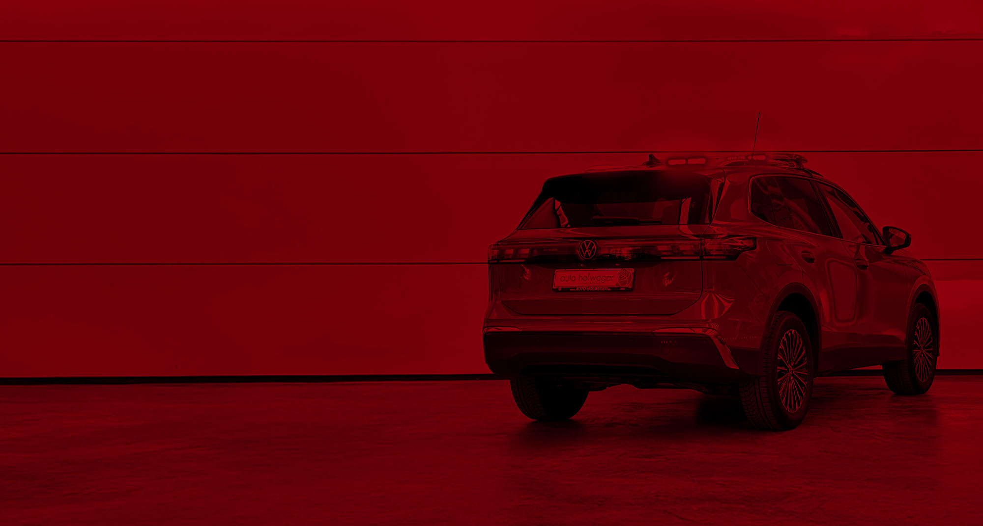 Feuerwehrfahrzeug VW Tiguan Umbau durch Fa. Holweger