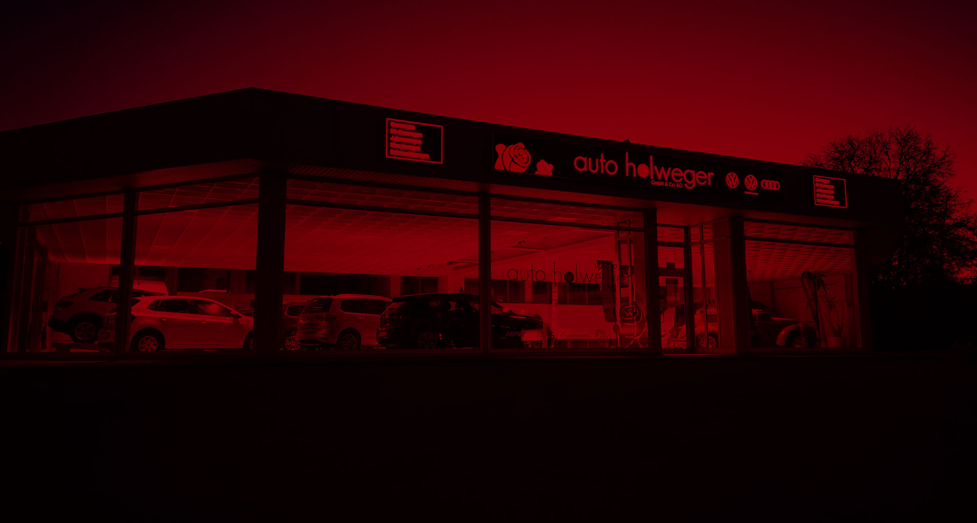 titel-autoholweger-audi-2 Firmengebäude bei nacht